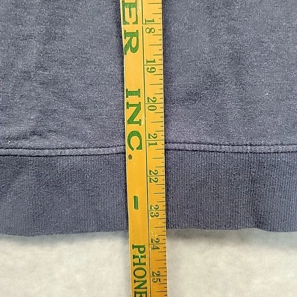 PATAGONIA Ridge Rise Women Sz S Midweight Zip Hoodie Jacket Organic Cotton Blue - Picture 9 of 12